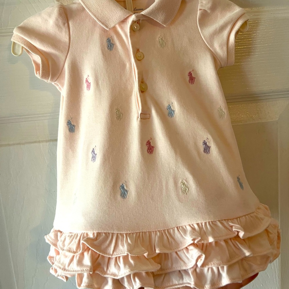 Baby Dress 3 month Pink Ralph Lauren
